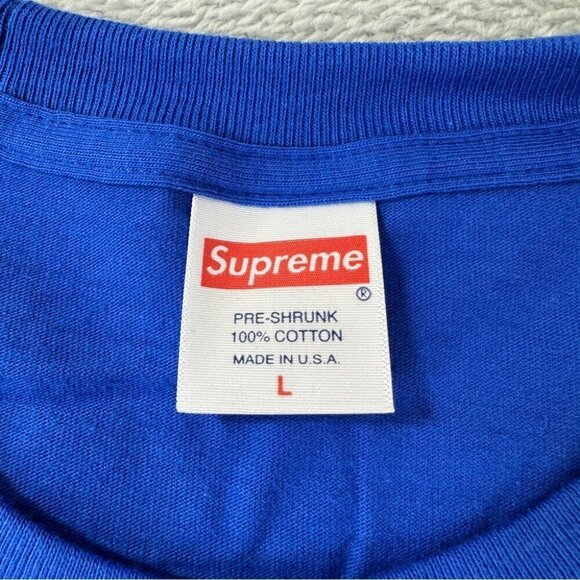 Supreme NWOT Men's Size Large Long Sleeved 100% Cotton Made in USA - Picture 2 of 9
